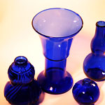 Glass Bottles: Blue