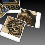 Scattered PolaroidPhotos: Notre Dame