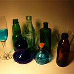 Glass-Green,Brown,Blue