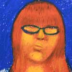 Self Portrait- Oil Pastel