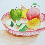 Water-Color Project- Fruit 