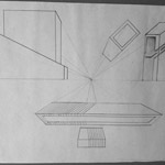 One perspective drawing 1