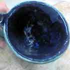 Ceramic cup top