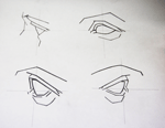 Bargue Eye Drawings