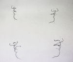 Bargue Nose+Mouth Drawings