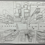 One Point Perspective Drawing
