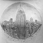 5 Point Perspective Drawing 