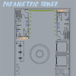Parametric Tower 2D plan