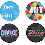 IASAS Cultural Convention Button Pin Designs