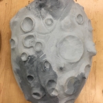 Moon-shaped Wall Pod