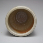 Spiral textured tea cup