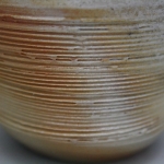 Spiral textured tea cup