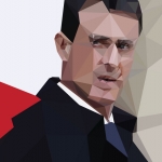french pm low poly facetrace