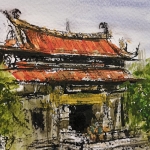 Detailed Chinese Temple