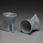 Porcelain 3D Printed Vases