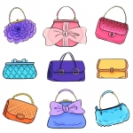 Purse Collection without background