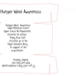 Hunger Week Awareness