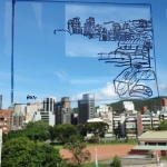 Drawing on the window