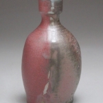red into sliver vase 