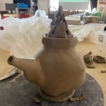 Tea pot process photo 