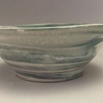 Dark Blue Nerikomi bowl