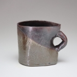 Glazed Cup with handle