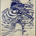 Skeleton Drawing 9