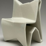 Rhino Clay Print Chair #1
