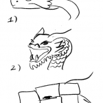 Dragon sketch 1