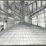 one point perspective