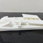 TianMu Art Center 3D printed massing 1