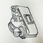 Line Drawing - Camera