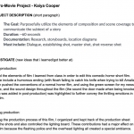 Micro-Movie Process Journal