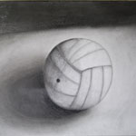 Observation Drawing, Volleyball