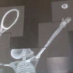 Skeleton Tennis