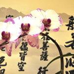Calligraphy and Orchid