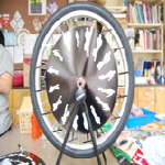 Bicycle Wheel Animation in Action