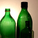 Bottles - green