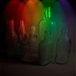 5 color bottles