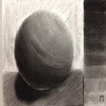 Charcoal values and sphere