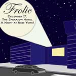 Poster design and graphic for Frolic