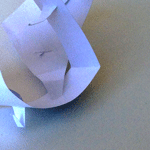Paper Sculpture - my room