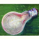 Oil Pastel (Light Bulb) 