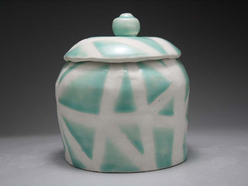 Porcelain Celadon Vase 