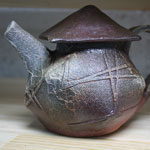 Wood fire teapot 