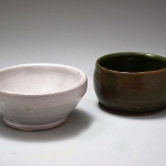 White and Green Bowls