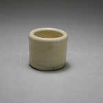 Wheel Thrown small clear glazed cup