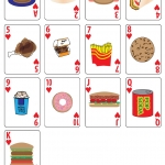 Fast Food Playing cards