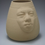 3D Merged Portrait Vase