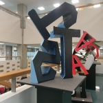 Alphabet Sculpture Collaborative Project